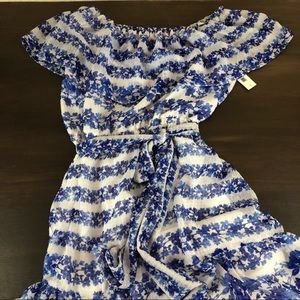 Eliza J Blouson maxi dress